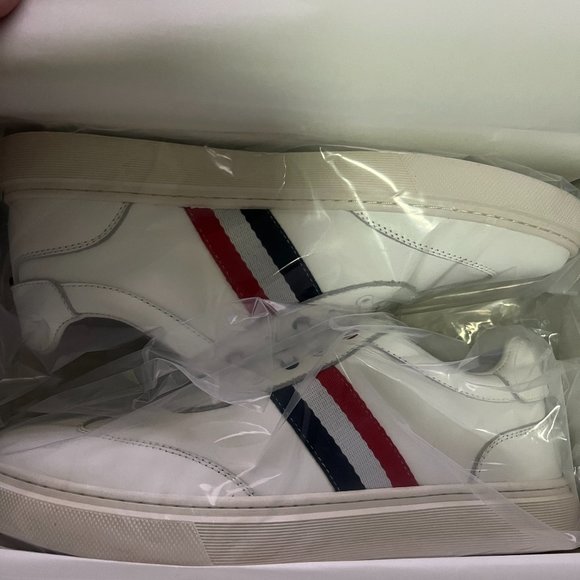THOM BROWNE White classic casual shoes Size 42